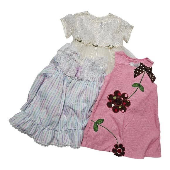 Girls Clothing Bundle Size 3T Bonnie Jean Rose Cottage Union Made Sears - Picture 1 of 15